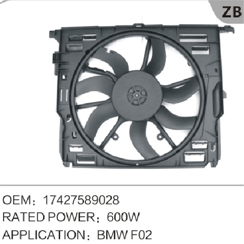 Ventilator electric de răcire 17427589028 pentru BMW F02