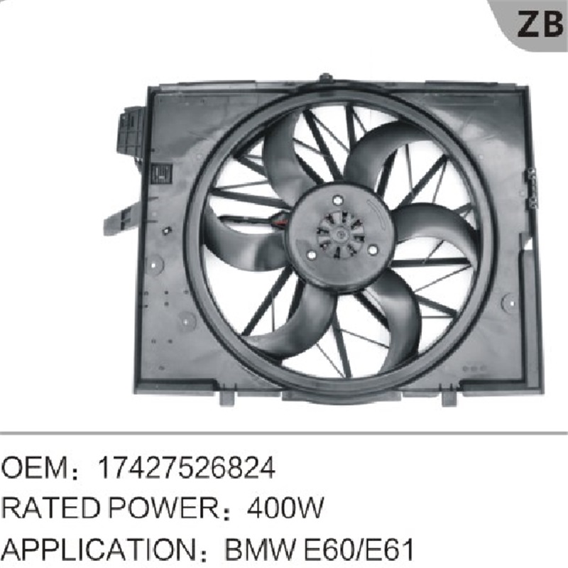 Mașini-componente pentru ventilatorul de răcire pentru E60 OEMා 17425824